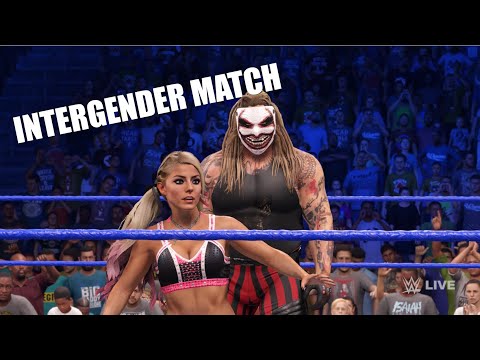 Alexa Bliss vs The Fiend Bray Wyatt (WWE 2K22 Intergender Match)