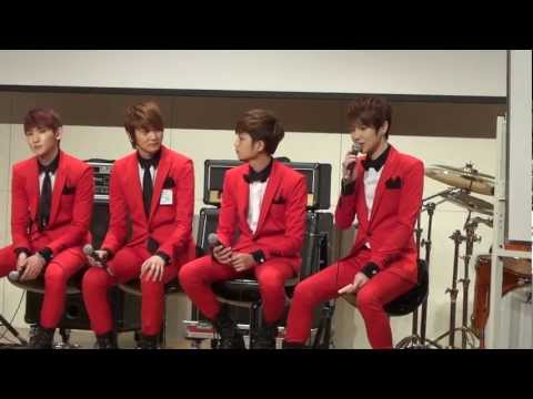 120526 Ledapple Fan Meeting - 한별 interview