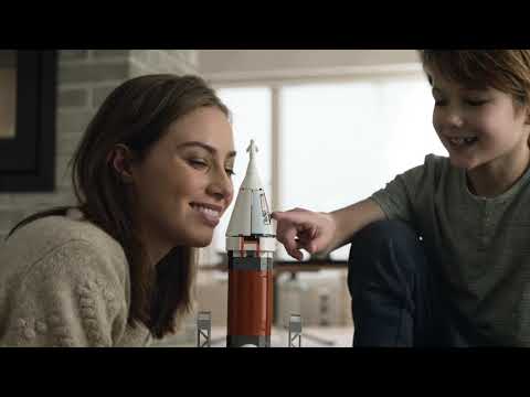 Конструктор Lari «Ракета для запуска в далекий космос и пульт управления запуском» 11387 (City 60228) / 873 детали