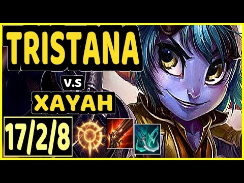 LUGER (TRISTANA) vs XAYAH - 17/2/8 KDA BOTTOM ADC CHALLENGER GAMEPLAY - EUW