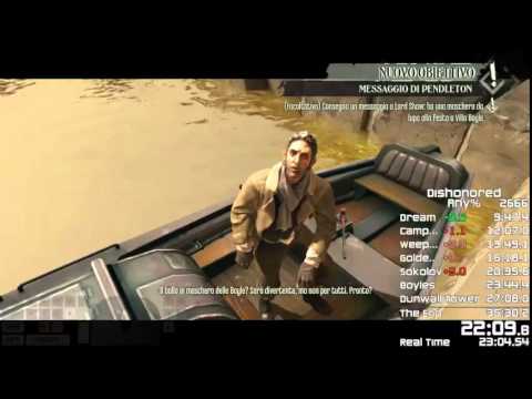 Dishonored Speedrun Any% PB : 35:22,0