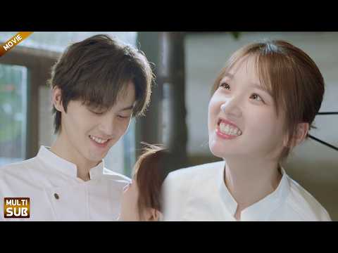 【MOVIE】比賽獲勝，少女一把抱住總裁，總裁瞬間害羞心動！#霸总#田栩宁