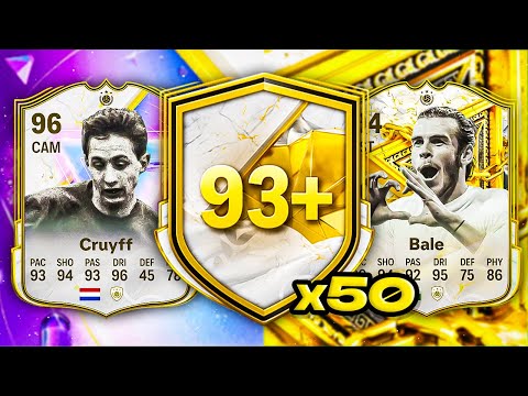 50x 93+ MIXED ICON PLAYER PICKS! 😲 FC 25 Ultimate Team