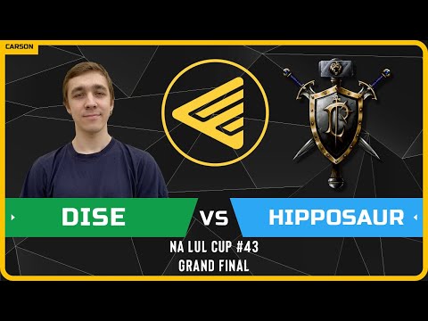 WC3 - [NE] Dise vs Hipposaur [HU] - GRAND FINAL - B2W NA LUL Cup #43