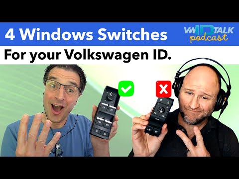 No More 'REAR' Button! Ultimate Volkswagen VW ID. Four-Window Switch Retrofit (in Audi Style)