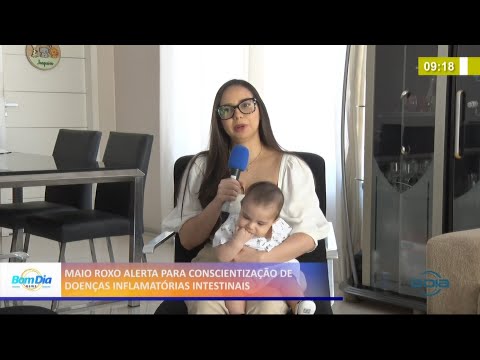 Maio roxo alerta para conscientização de doenças inflamatórias intestinais 13 05 2021