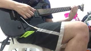 Guitar Cover - Mortification - Ancient Prophecy (intro guitar solo)