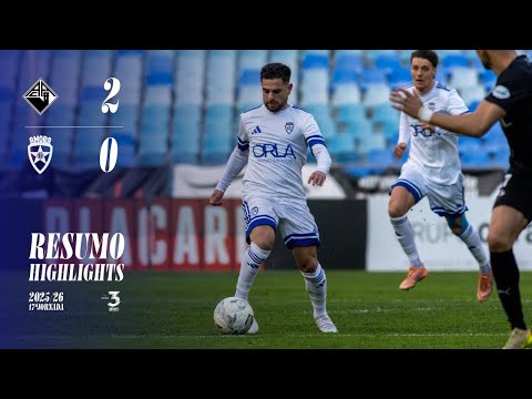 RESUMO | A. ACADÉMICA DE COIMBRA OAF 2 - 0 AMORA FC, SAD - LIGA 3 PLACARD