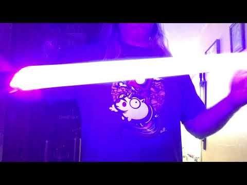 Demo of color unmixing in a flat acrylic blade