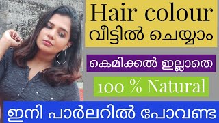 How to Colour your hair at Home| Natural hair colour at home|How to prepare henna at home🔥