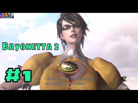 Bayonetta 2 Walkthrough Gameplay Part1| Noatun The City of Genesis Digital Version Remaster 4K 60fps