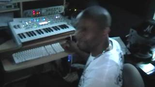 DRUMMA BOY in the studio w/ J Love (1 of 4)