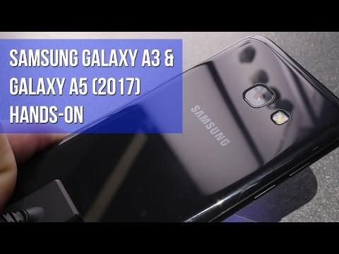 Samsung Galaxy A3 & Galaxy A5 (2017) Hands-on