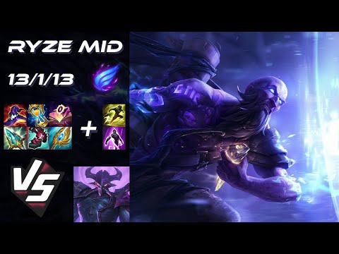 MID Ryze vs Kassadin - EU Grandmaster Patch 25.24