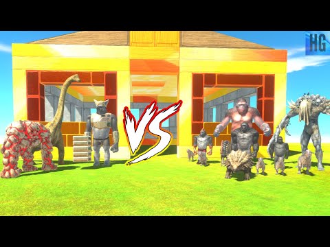 Ghor + Golem + Brachiosaurus VS Primates + Infernals + Herbivore Dinos Rivals + BONUS - ARBS