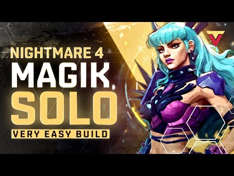 Nightmare 4 EASY SOLO GUIDE for Magik in Marvel Zombies