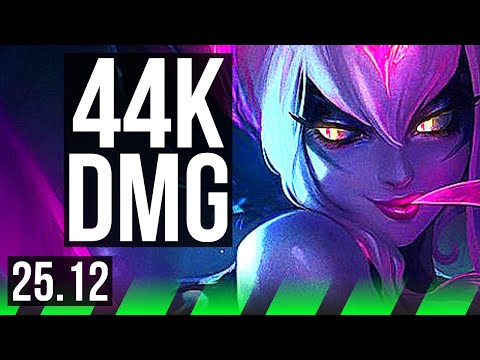 EVELYNN vs KAYN (JGL) | 23/3/13, Legendary, 44k DMG | KR Master | 25.12