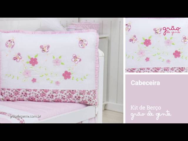 Kit Berço Joaninhas e Borboletas | Ref: 62611