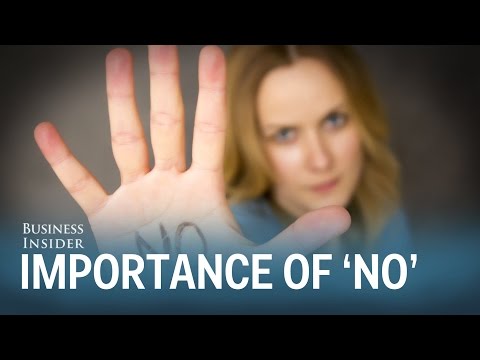 Here is why you should learn to say no
