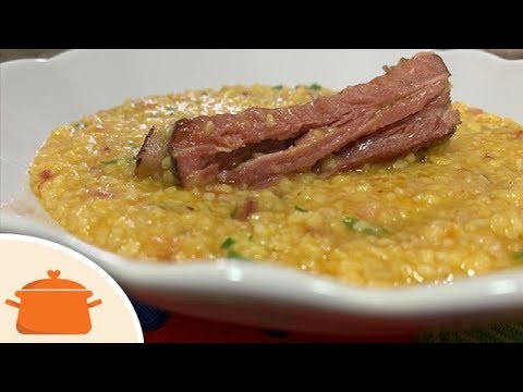 Canjiquinha Mineira com Costelinha - Xerém ou Quirera de Milho