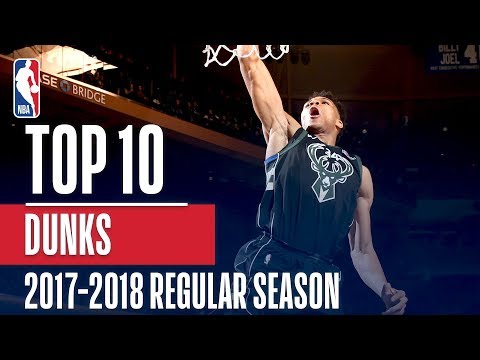 Top 10 Dunks of the 2018 NBA Regular Season