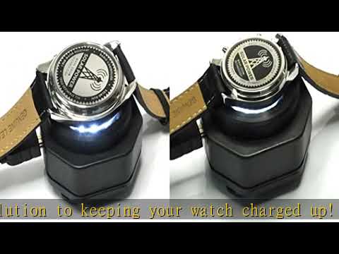 CoolFire - UV Free Solar Watch Fast Charger for All Eco Solar Watches for Men, Reloj Hombre Portabl