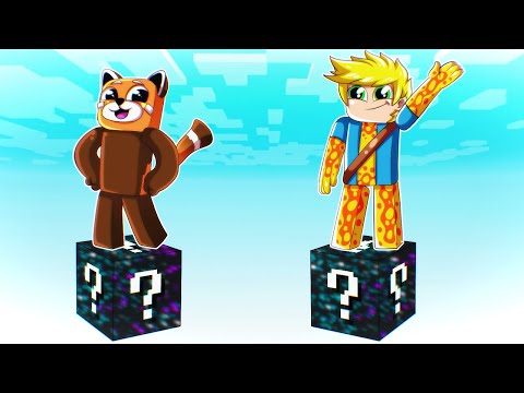 EPIC CHALLENGE: SURVIVING 24 HOURS IN A GALAXY BLOCK IN MINECRAFT!