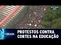 Protestos Contra Cortes Na Educação Mobilizam Multidões Em Todos Os Estados | SBT Brasil (15/05/19)