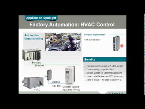 Moxa Webinar: Get Connected - Modbus to Ethernet