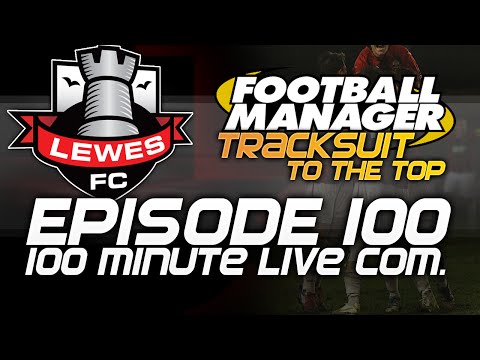 Tracksuit to the Top: Episode 100 - 100 Minute Live Commentary! w/Facecam | Football Manager 2015