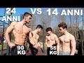 SFIDO DUE MIEI ISCRITTI DI 14 ANNI! GIOVANI MA FORTI! 2 VS 2