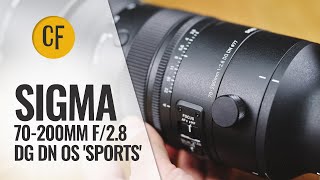 Download lagu Sigma 70-200mm f/2.8 DG DN 'Sports' lens review mp3 Download lagu Sigma 70-200mm f/2.8 DG DN 'Sports' lens review mp3