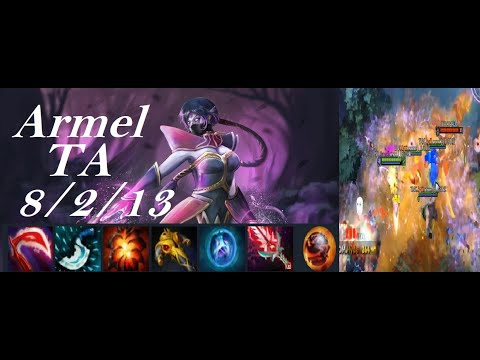 Armel Templar Assassin - with Riki's Smoke Screen, Blink in, easy kill-BOOMvsTNC Predator Full Game1