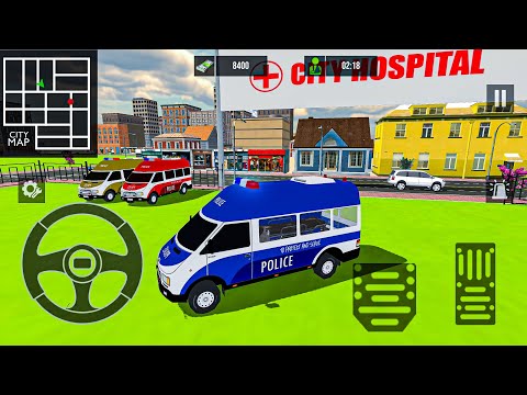 City Police Ambulance Rescue Driving Simulator - 911 Emergency - Android Gameplay