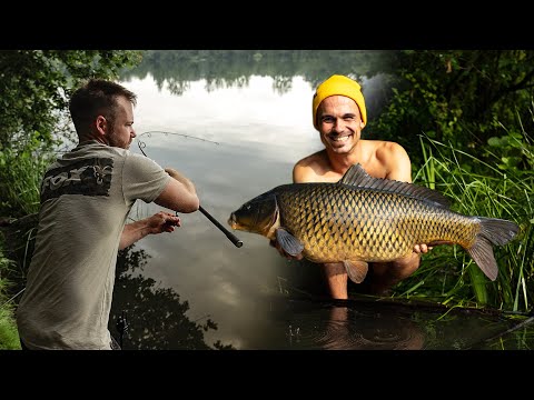 Wir räumen RICHTIG ab! 😵 Karpfenangeln am Baggersee mit Finn Wirschull