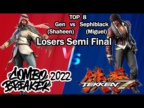 Combo Breaker 2022 Tekken 7 - Losers Semi Final - Win to Losers Final - Gen vs Sephiblack