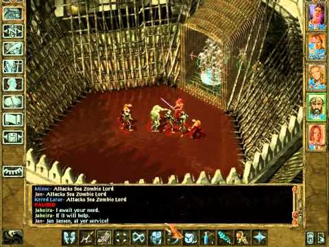 Let's Play the Baldur's Gate Saga - BG II - Hostile Rebels & A Big Pit O' Deaders - 180