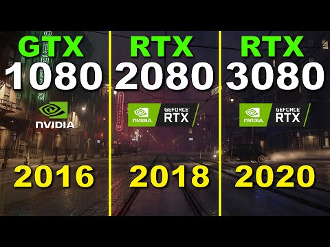 RTX 3080 vs. RTX 2080 vs. GTX 1080