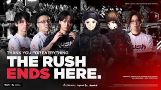 Rush Gamingは解散します。応援本当にありがとうございました！色々振り返ろう【はんてぃ  / Rush Gaming】