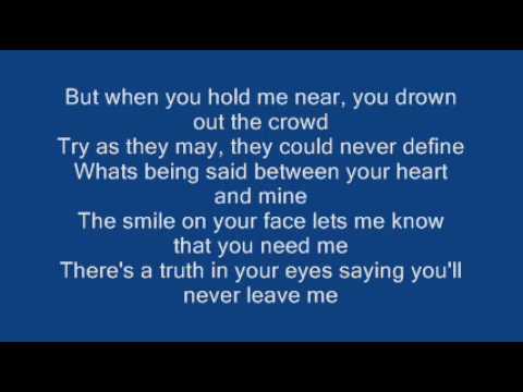 Ronan Keating - When You Say Nothing At All ( Lyrics)