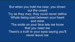 Ronan Keating - When You Say Nothing At All ( Lyri