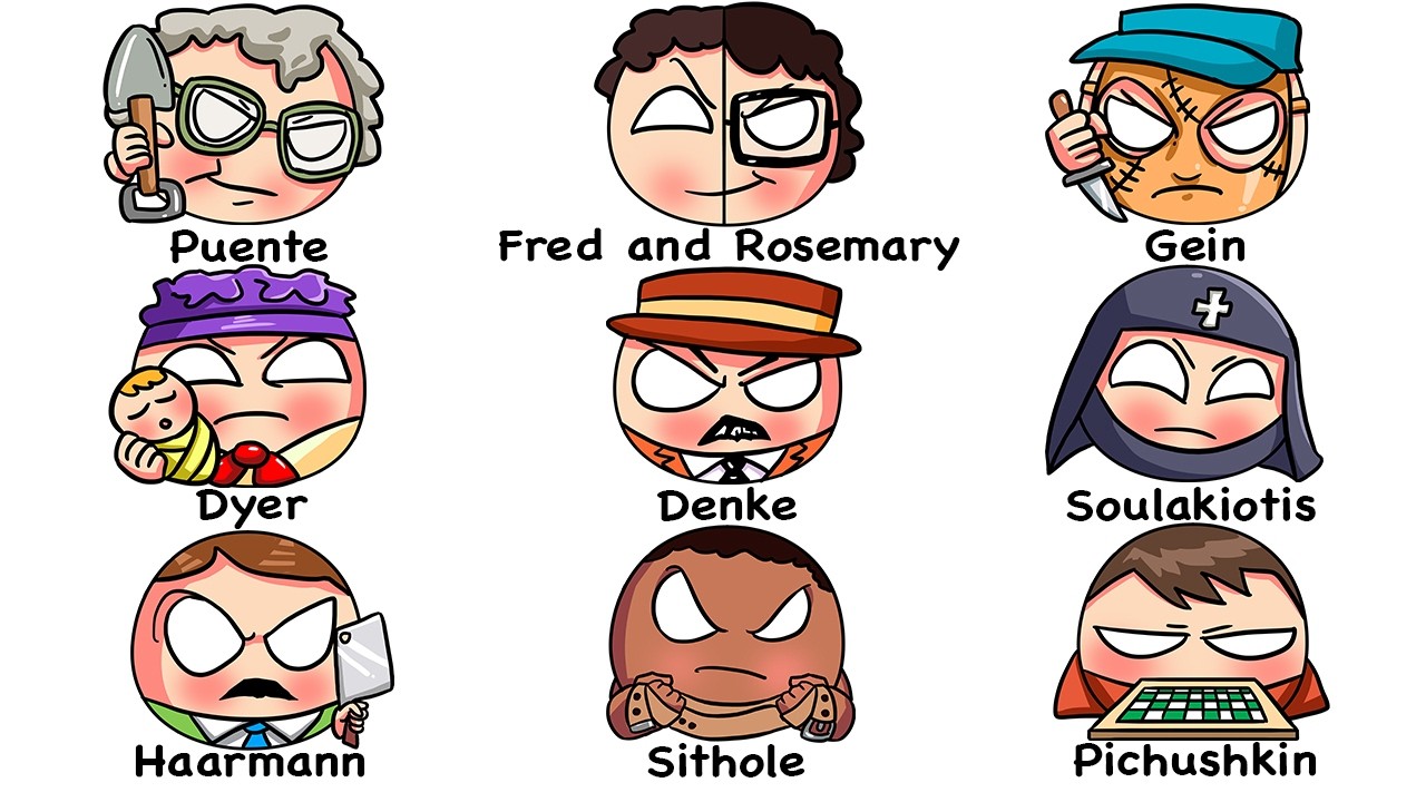 the WORST Serial Killers Iceberg