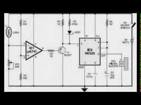 Light Fence with LDR