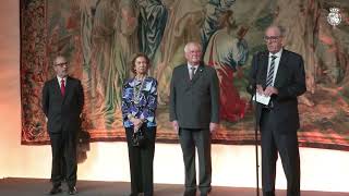 S.M. la Reina preside la recepción a los participantes en la Convención Anual de la Federación Europea de Bancos de Alimentos (FEBA)