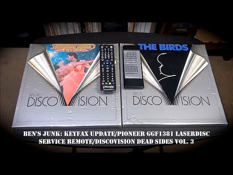 Oddity Archive: Episode 231.5 – Ben’s Junk: Keyfax Update/Pioneer GGF1381 Remote/Discovision Vol. 3