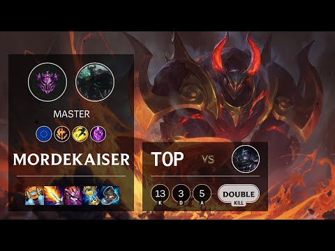 Mordekaiser Top vs Shen - EUW Master Patch 10.25