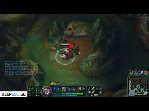 Rengar Jungle vs Hecarim 13.14 in Korea [First Strike + Ghostblade]