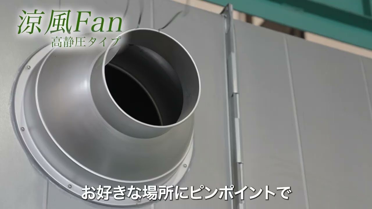 三和式ベンチレーター株式会社から高静圧のご紹介です。