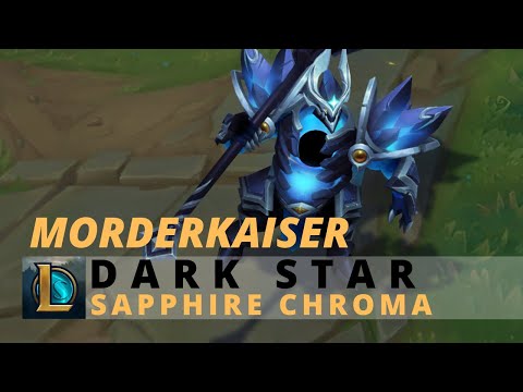 Dark Star Morderkaiser Sapphire Chroma - League of Legends