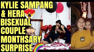 Kylie Sampang & Hera Bisexual Couple Monthsary ❤🌈 | BisexualPride PH